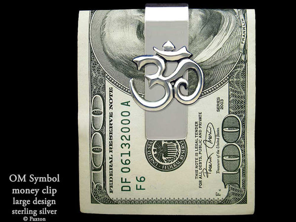 Men's Designer Money Clips - Sterling Silver